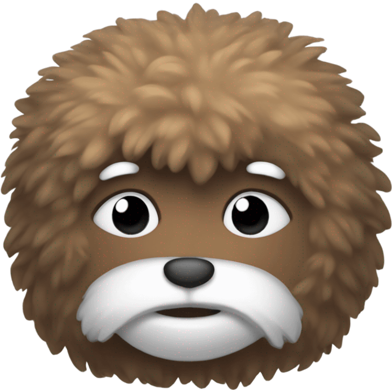 Brown fluffy pillow emoji