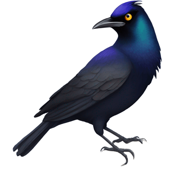 Grackle emoji