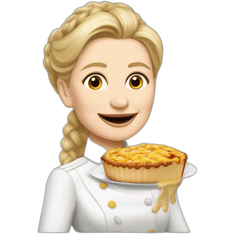 Tymoshenko eat McDonald's pie emoji