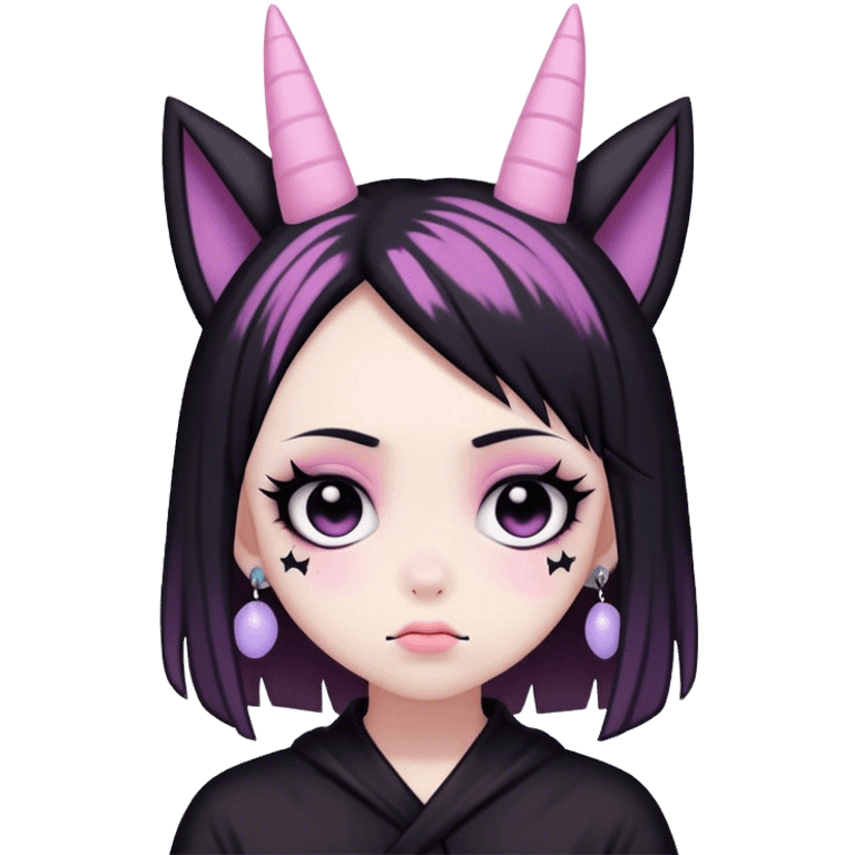  pastel goth  kuromi emoji