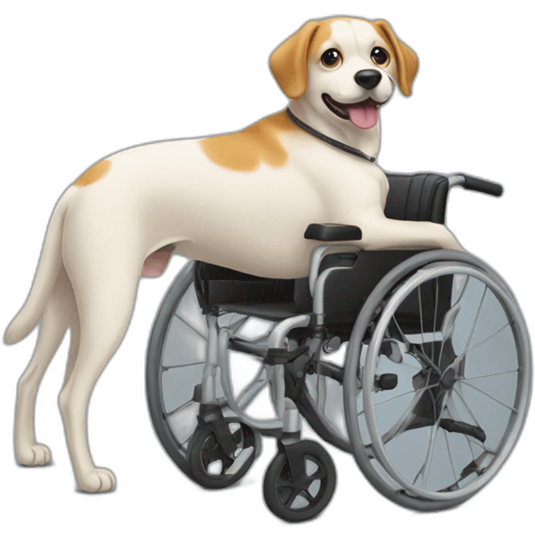 mercedes dog wheelchair emoji