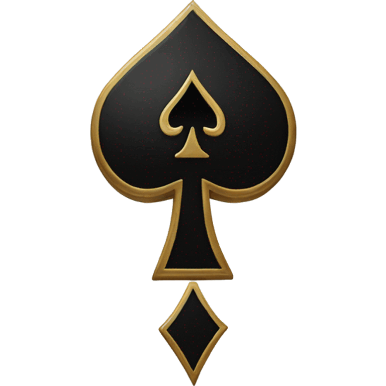 Ace of spades emoji