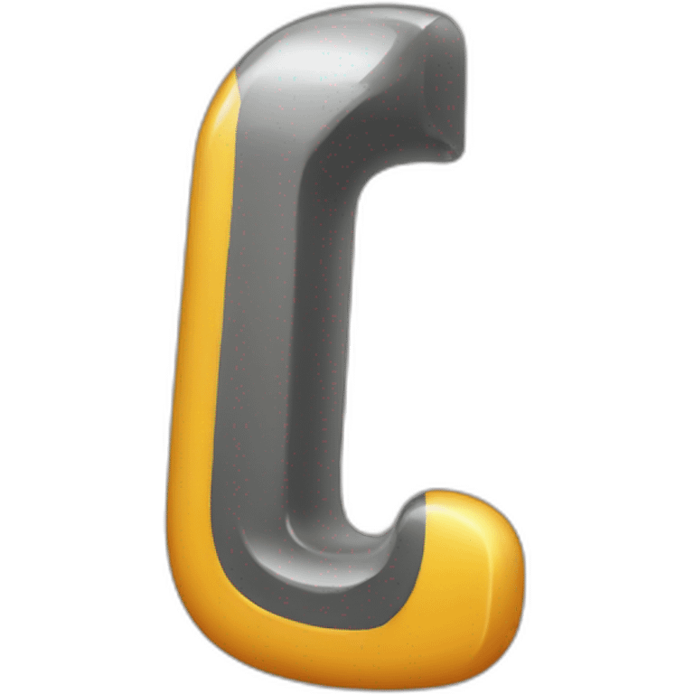 exclamation mark in the form of an iron emoji