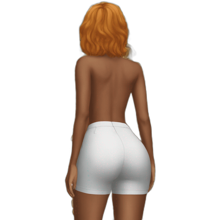 Faith Lianne perfect bum emoji