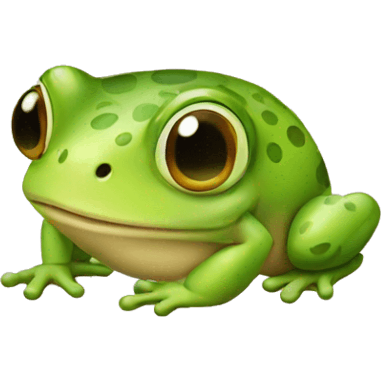 cute frog emoji