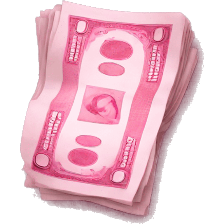 pink money emoji