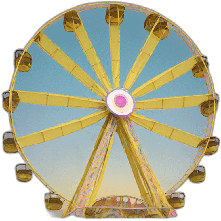 Coachella big wheel emoji