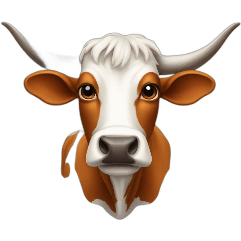 texas longhorn cow emoji