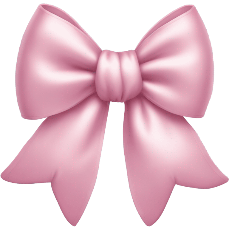 pastel pink bow emoji