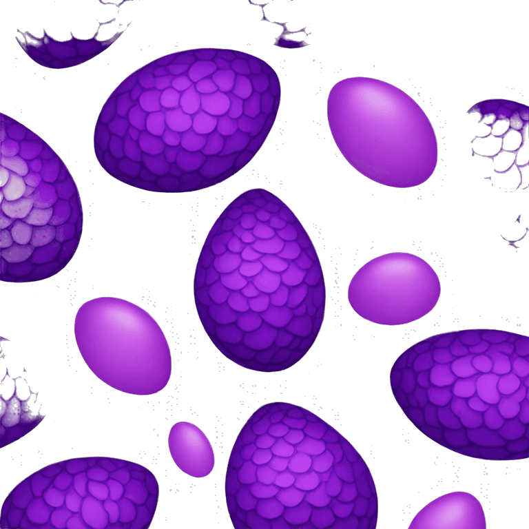 purple dragon egg emoji