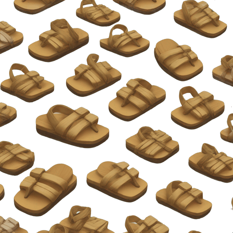 japanese wooden sandals emoji