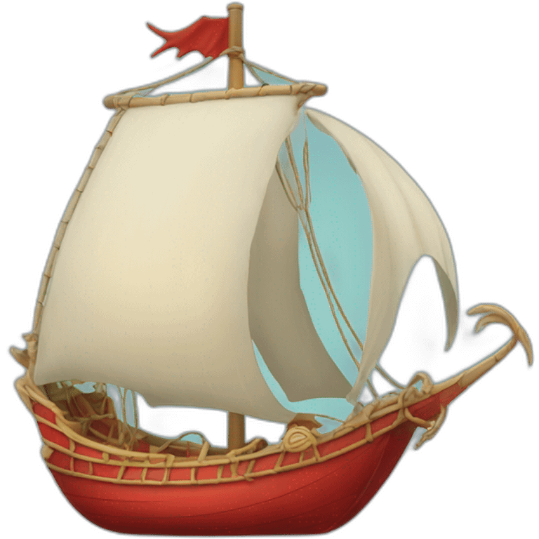 Bateau dragon emoji