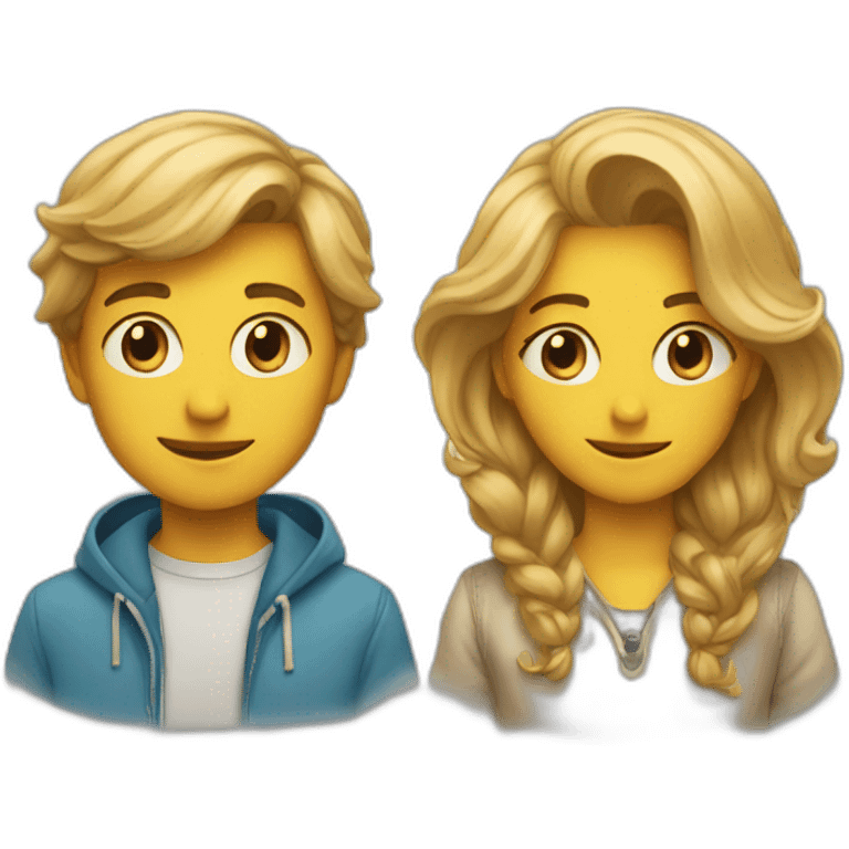 sandy and junior emoji