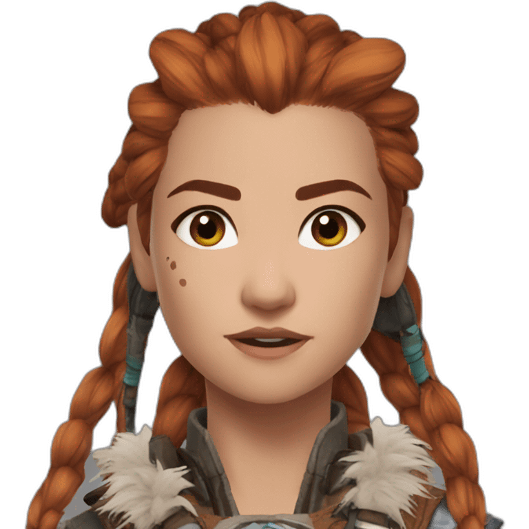 Aloy horizon zero dawn emoji