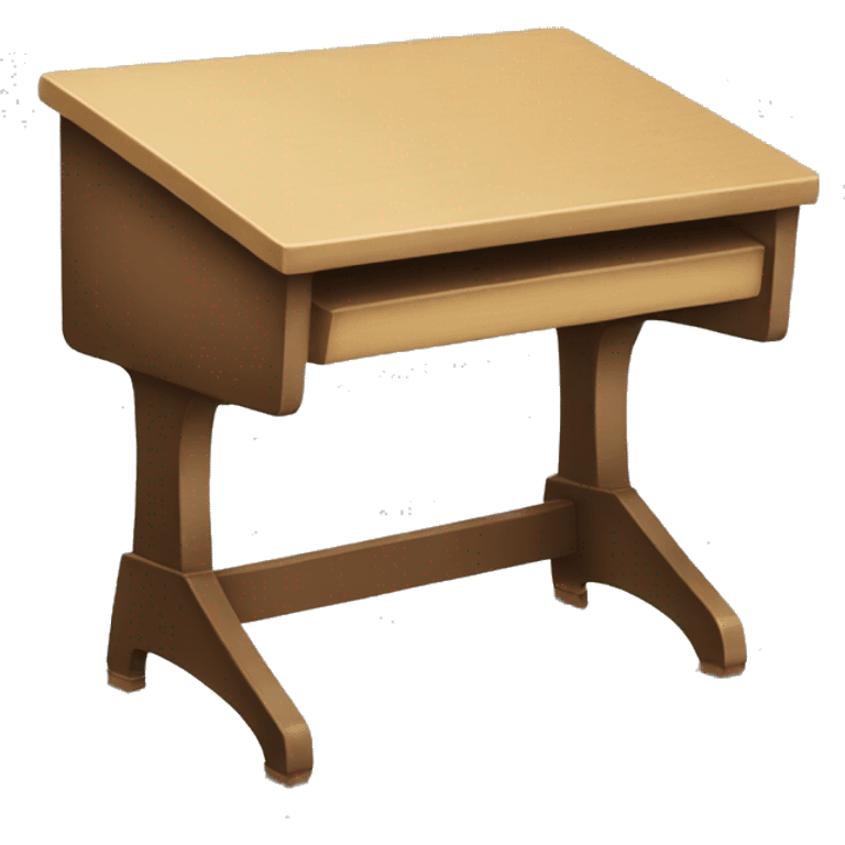 school desk emoji