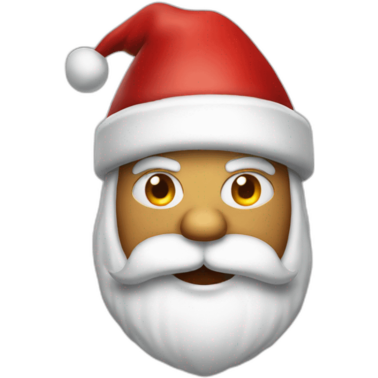 evil santa claus emoji