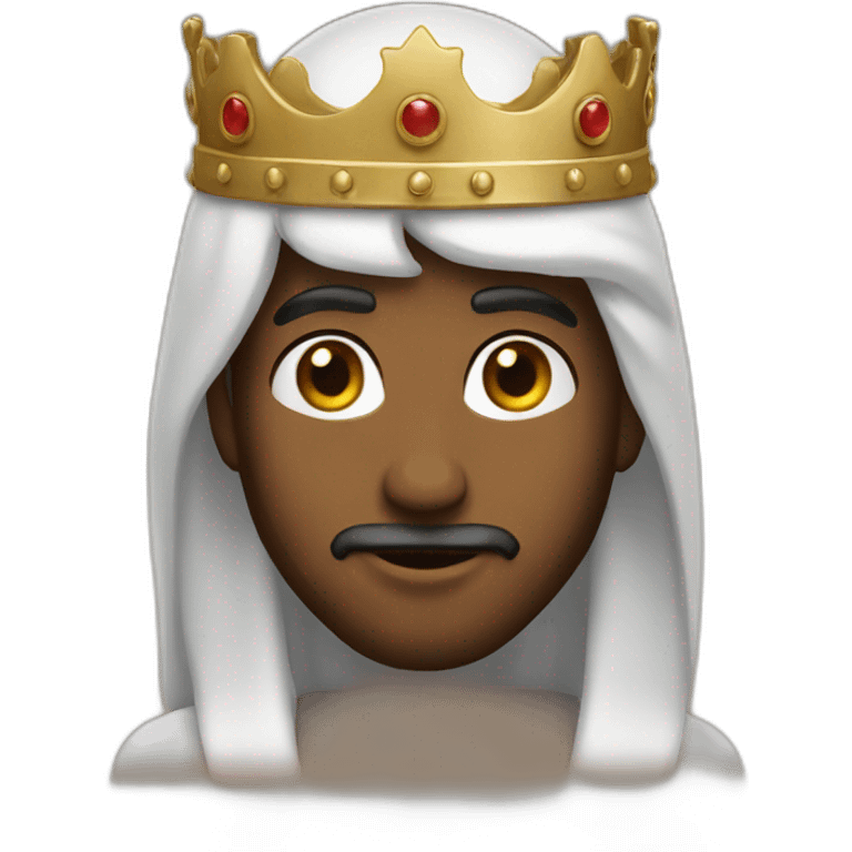 king of arabie emoji