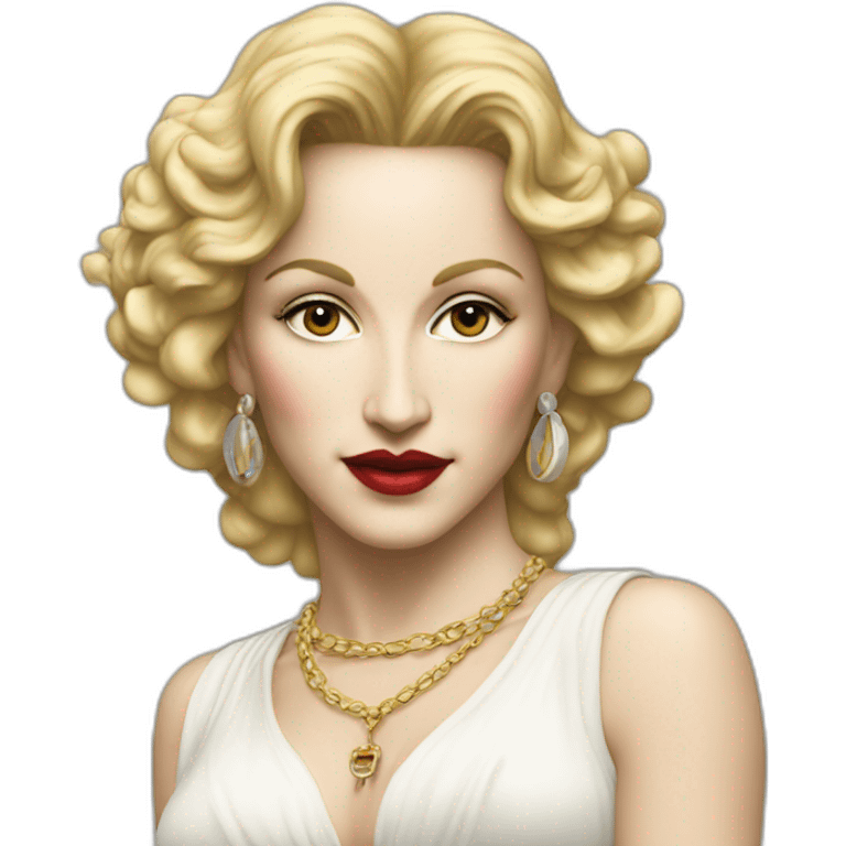 Madonna 80’s emoji