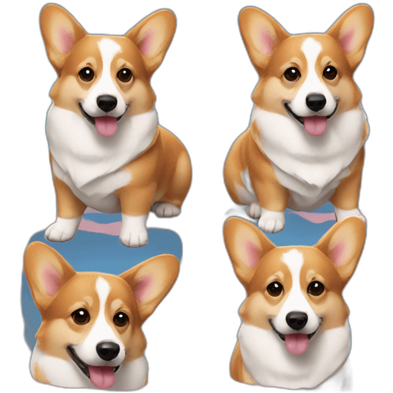 Corgis emoji