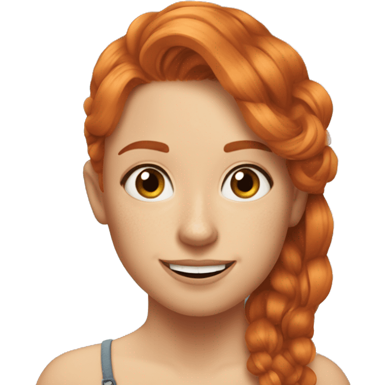 Pilar Sousa Youtuber Tu luz no es lo que haces Ginger hair Girl emoji