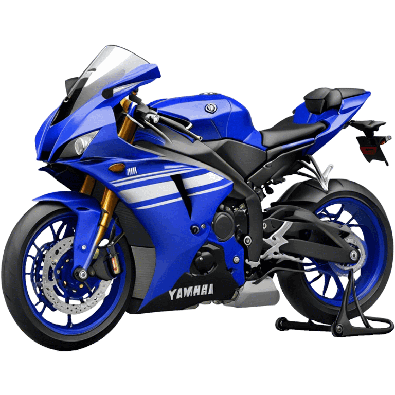 Yamaha YZF (Sportbike) - Yamaha YZF-R1 (Model Year: 2022) (Iconic colour: Blue) emoji