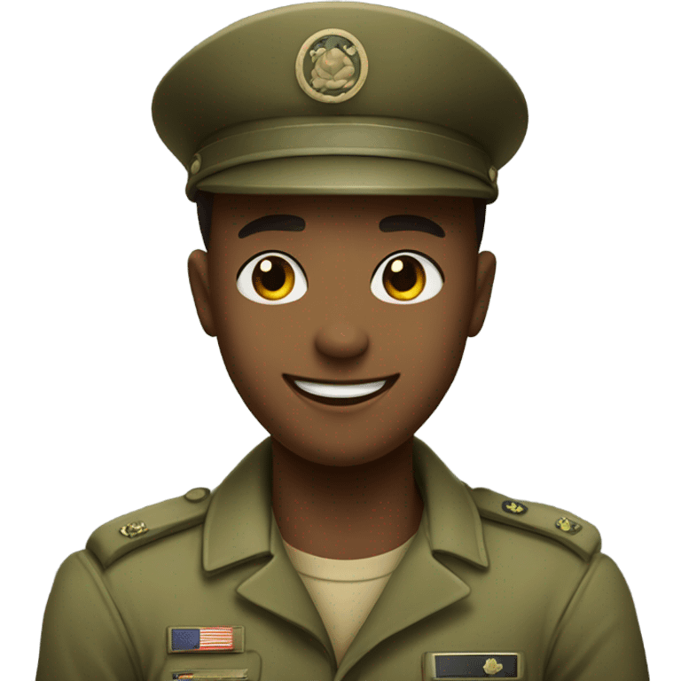 army guy cute emoji