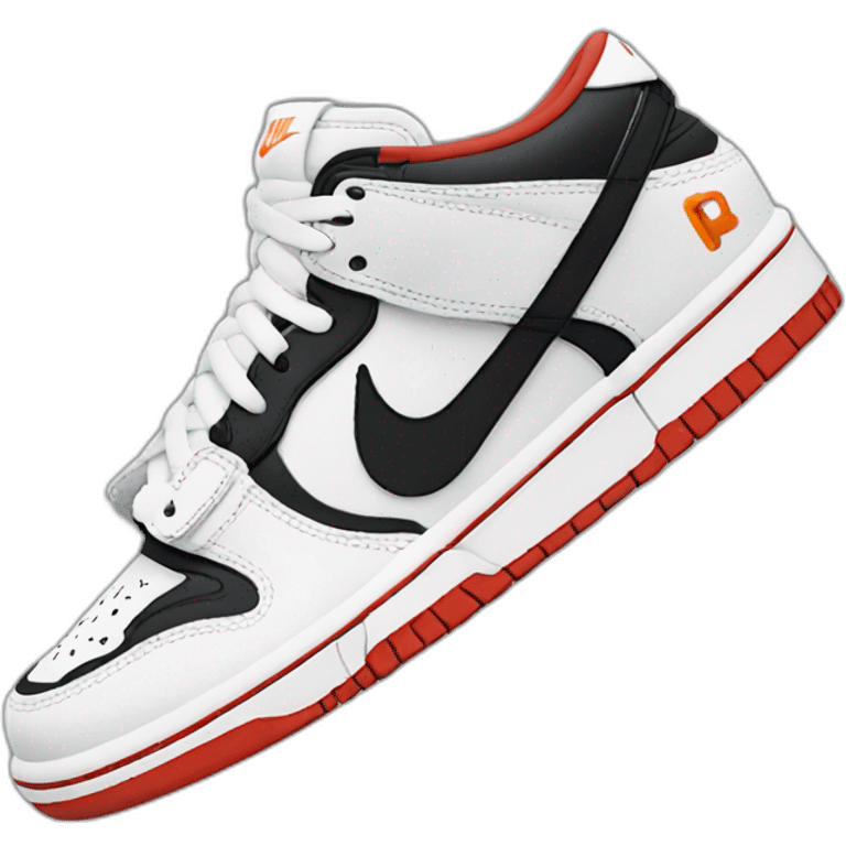 Nike air rubber dunk off-white emoji