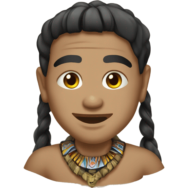 dayak atan adam emoji