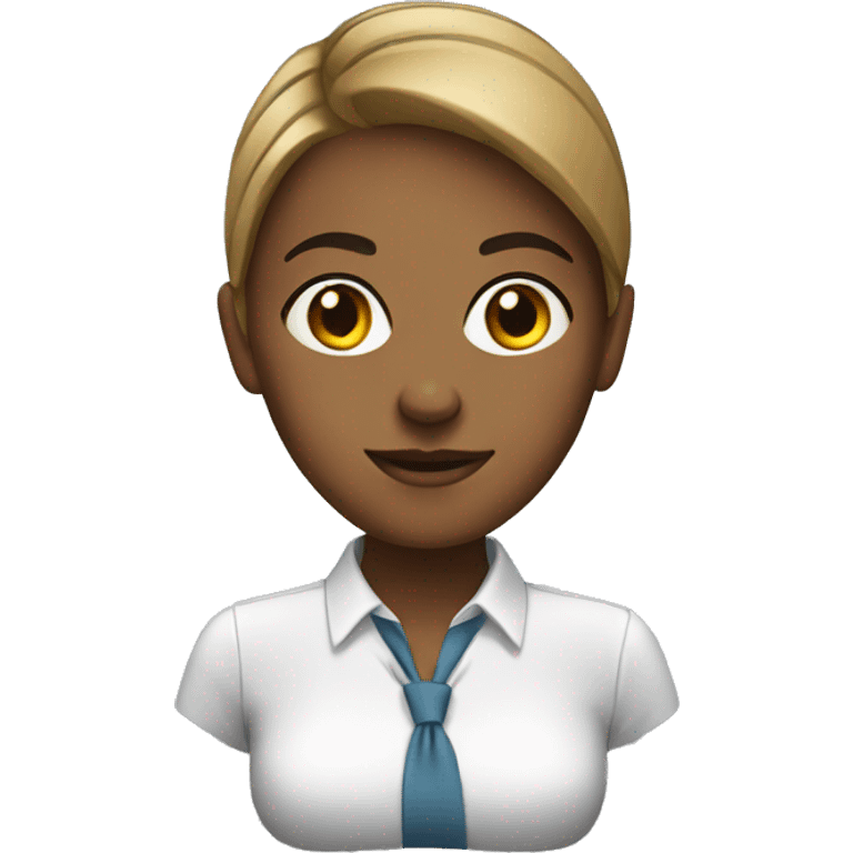 Office girl emoji