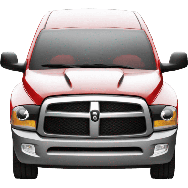 Dodge Ram red emoji