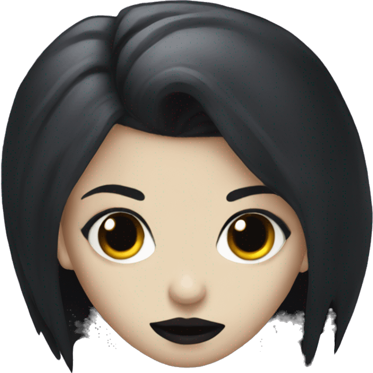 Goth vampire princess emoji