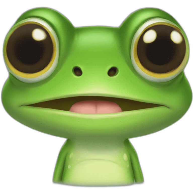 frog choqued emoji