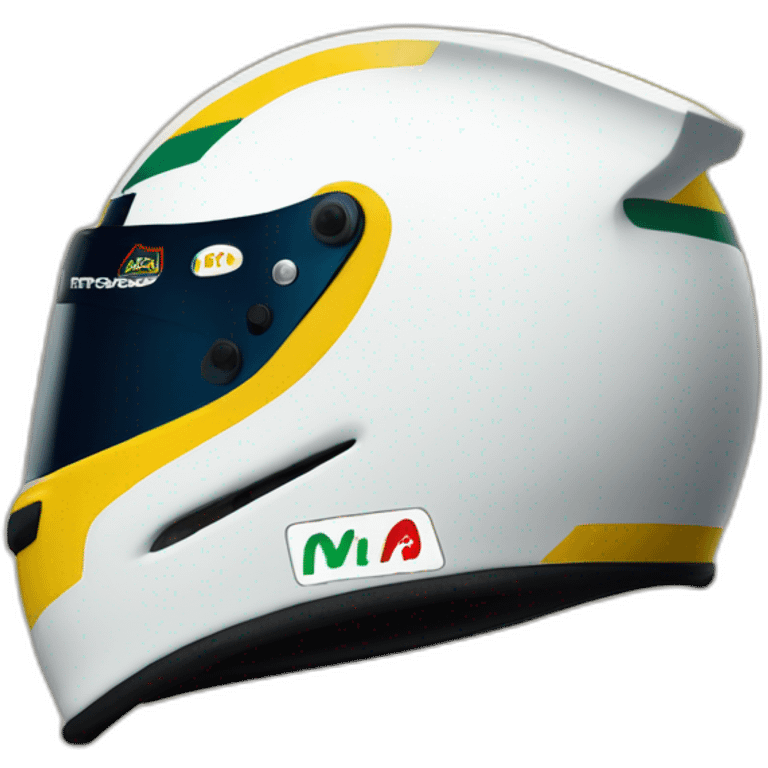 ayrton senna helmet emoji