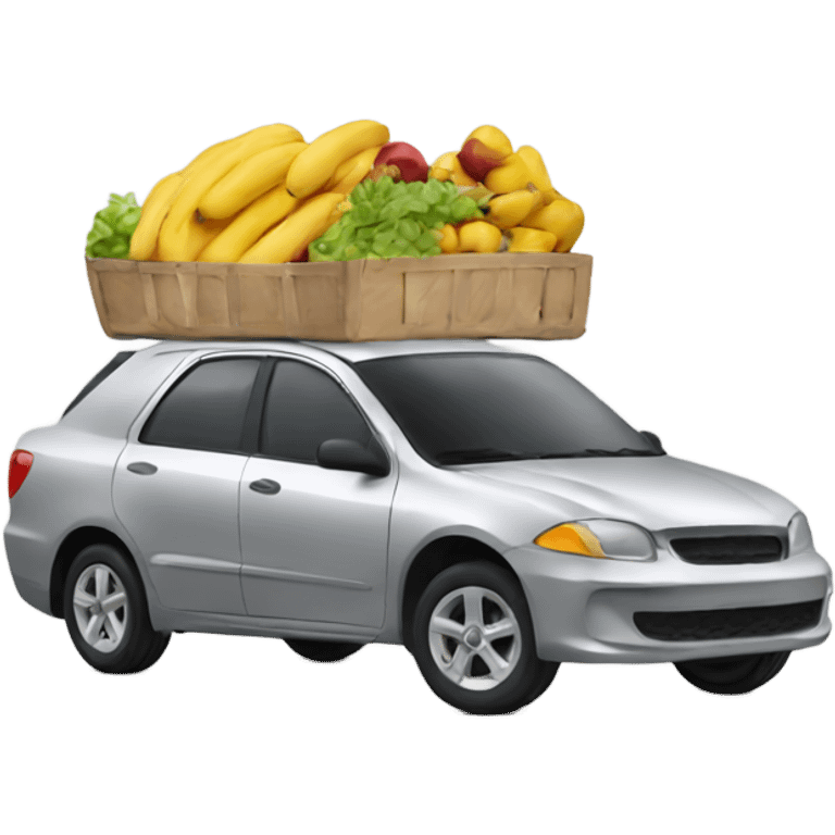 a super market car emoji