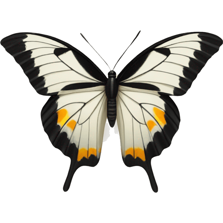 Paper kite butterfly emoji