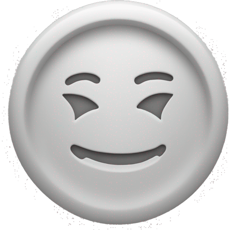 White nonagram outline  emoji