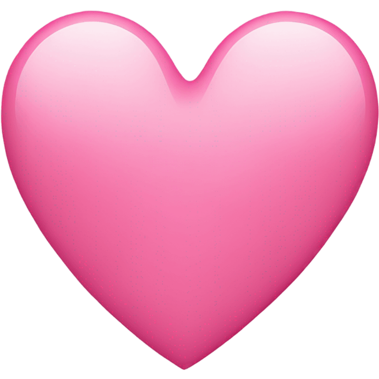 Pink heart emoji