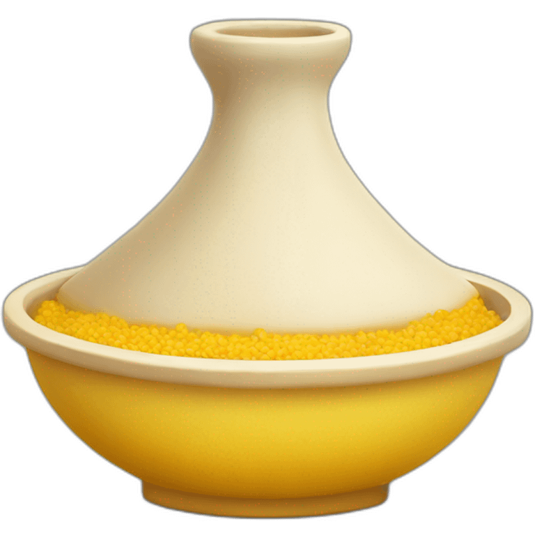 yellow open tajine emoji