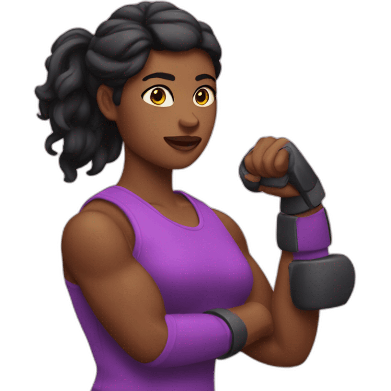 biceps woman emoji