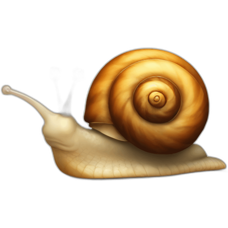 smiling snail emoji