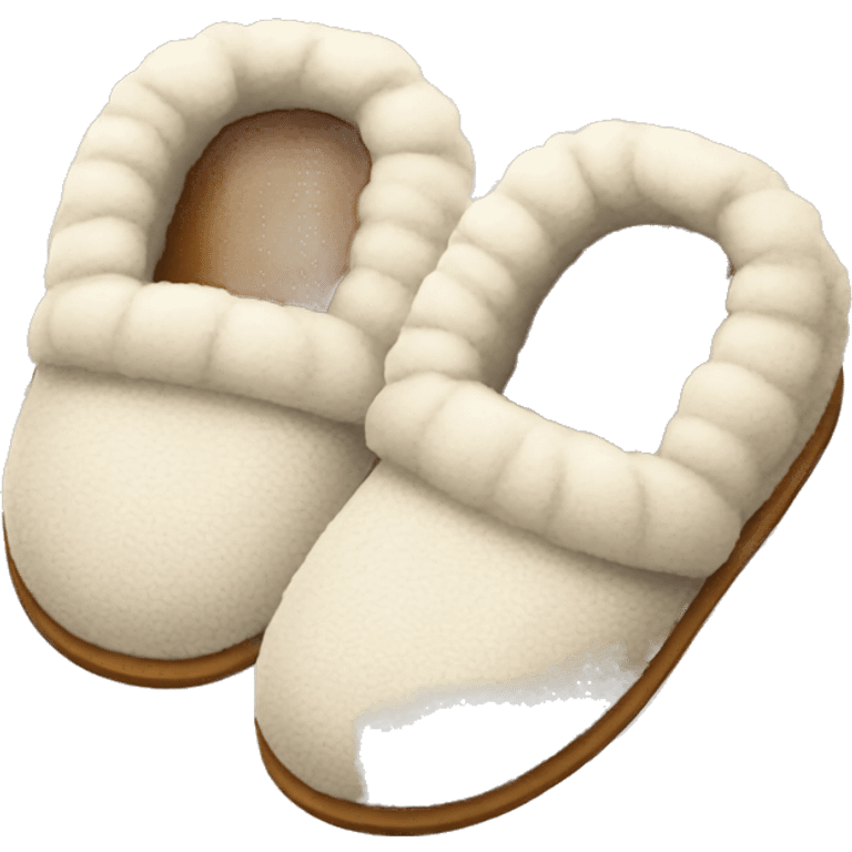 Cozy slippers emoji