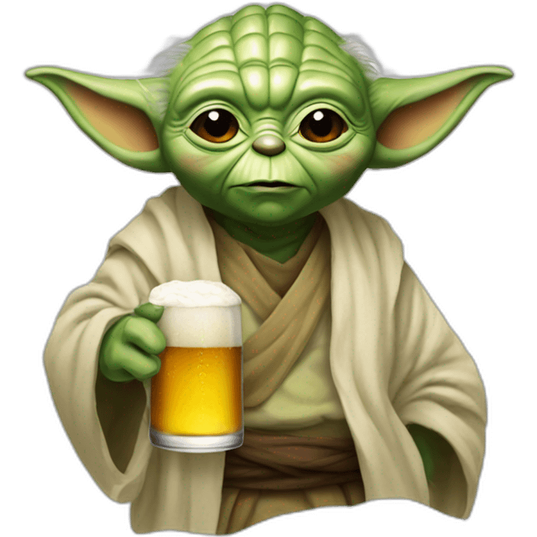 Yoda_drink_beer emoji