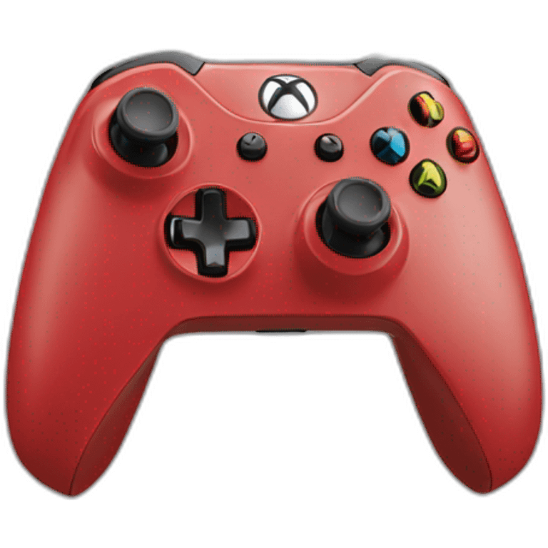 xbox controller red emoji