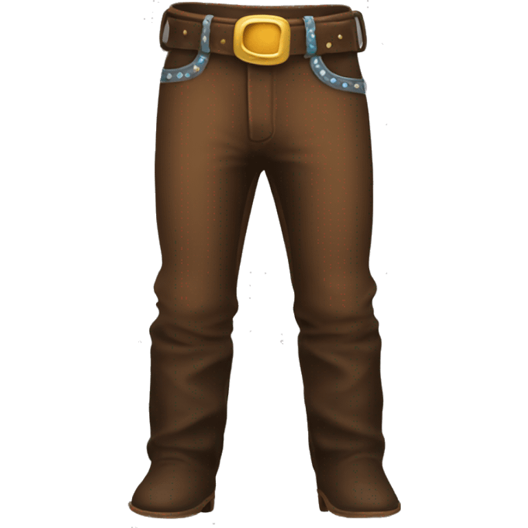 cowboy pants emoji