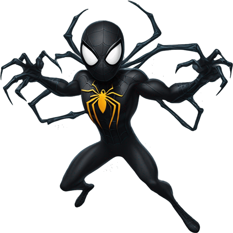 Spider-Man symbiote emoji