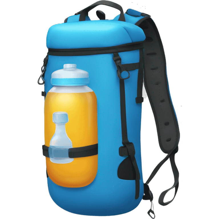 Hydration backpack  emoji