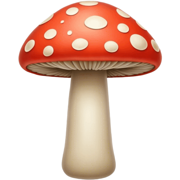 Majestic mushroom emoji