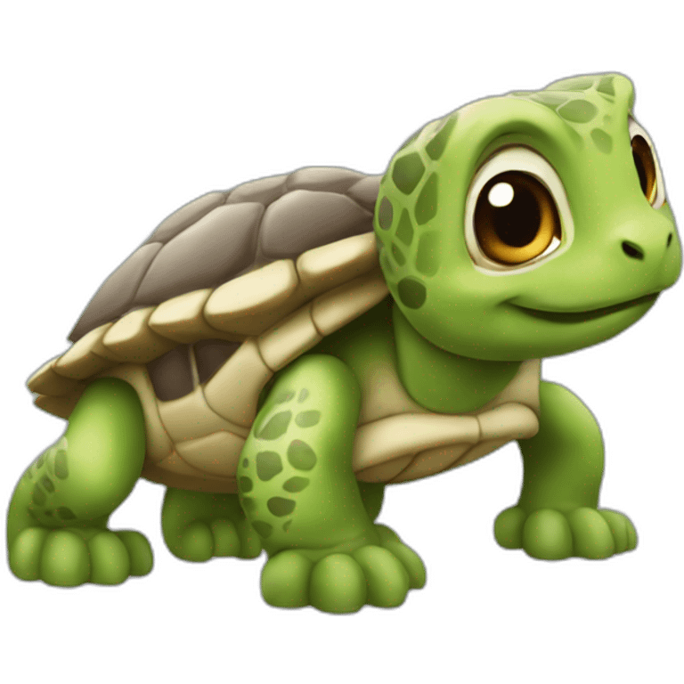 Tortue léopard emoji