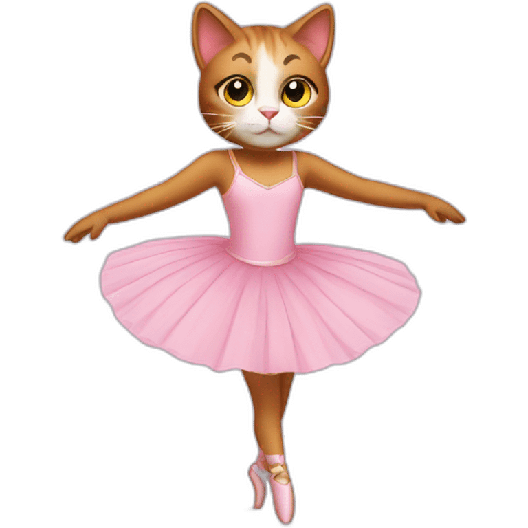 ballerina cat emoji