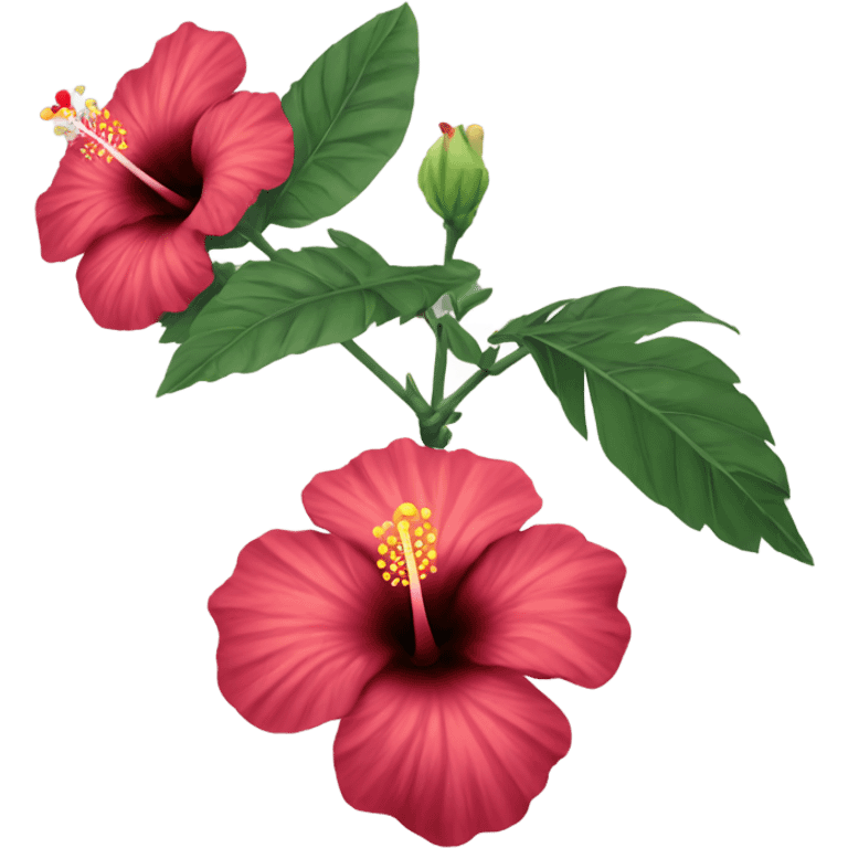 Hibiscus emoji